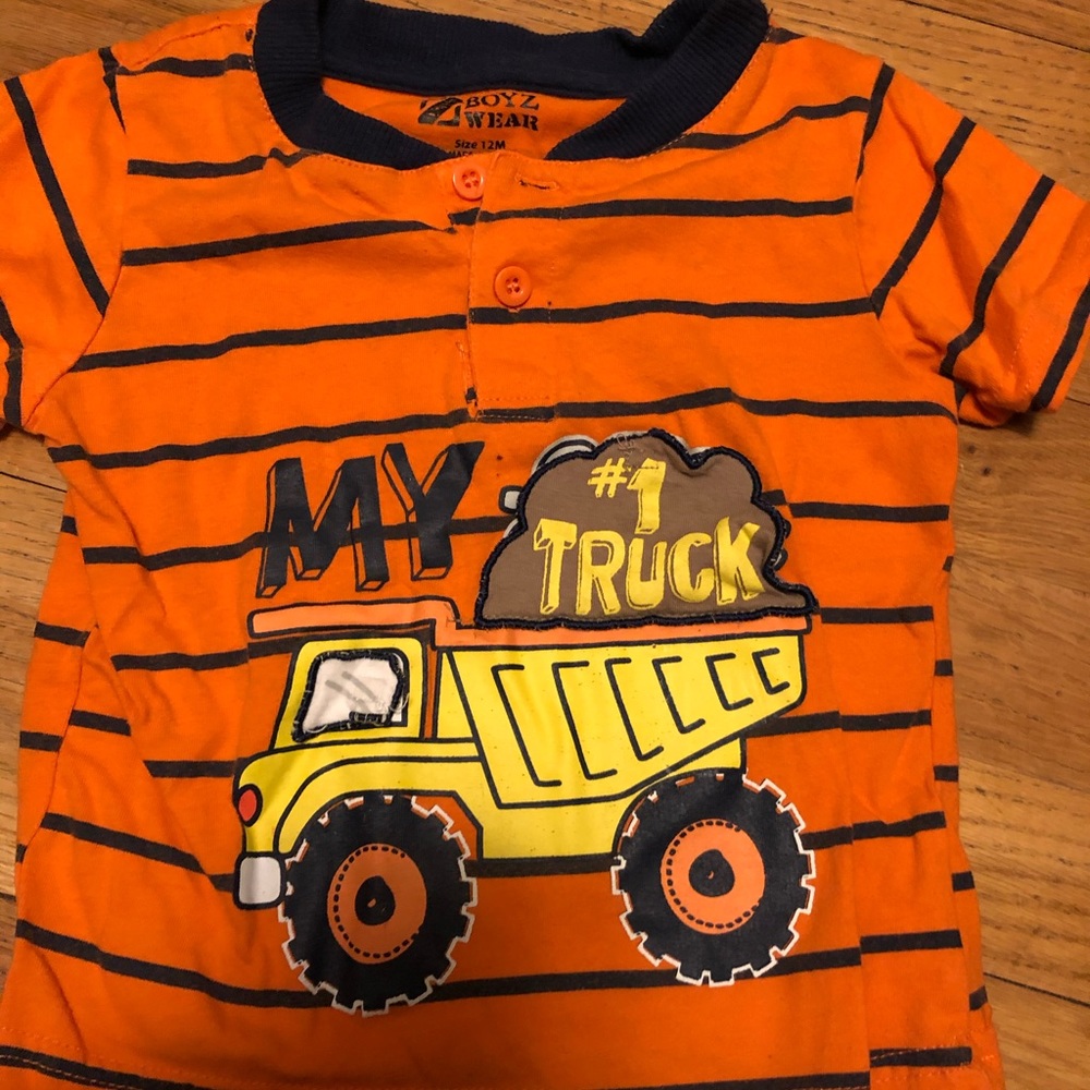 12 month truck shirt